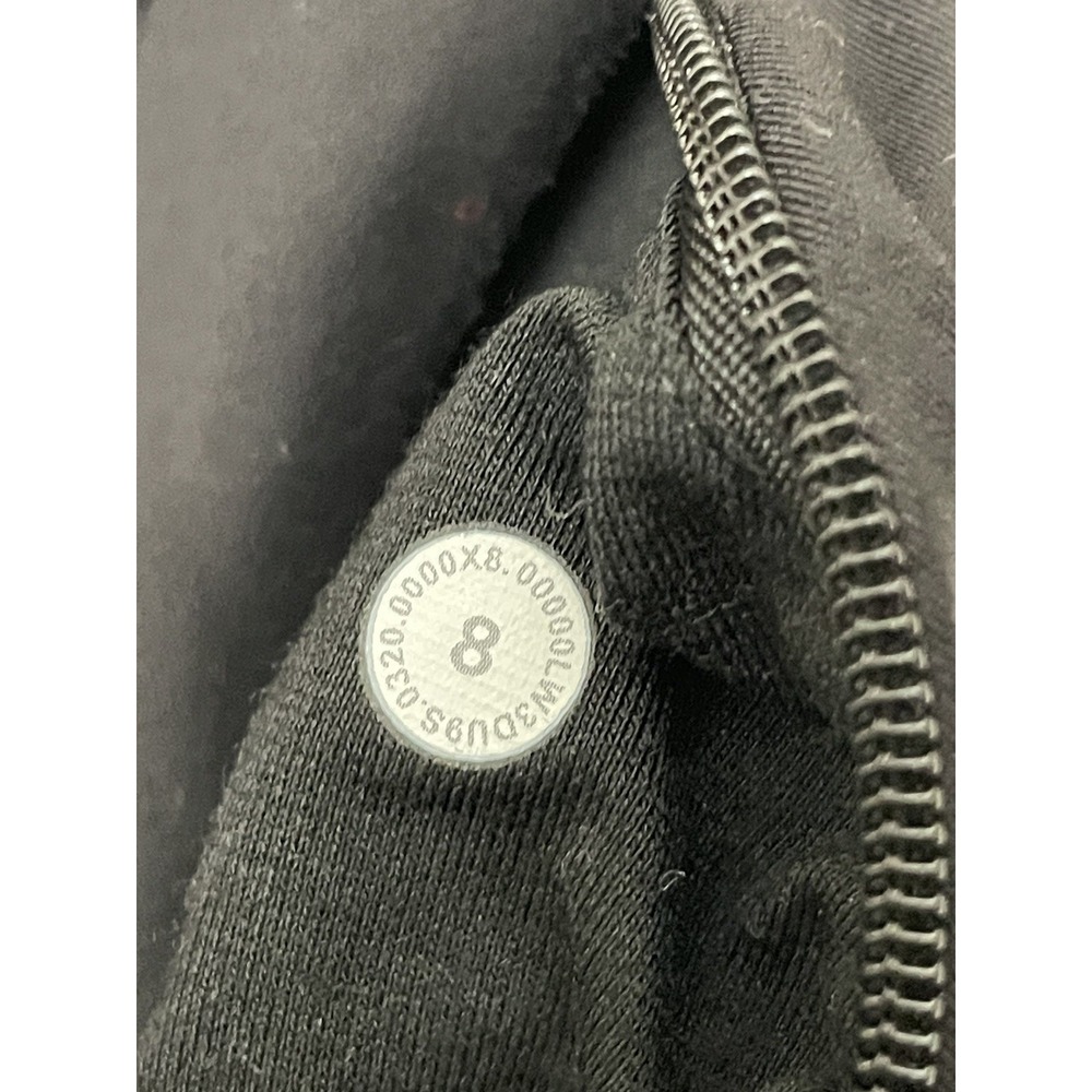 Lululemon Flash Forward Full Zip Jacket 8 Black Stretch Wicking Wind Resistant - Picture 3 of 7